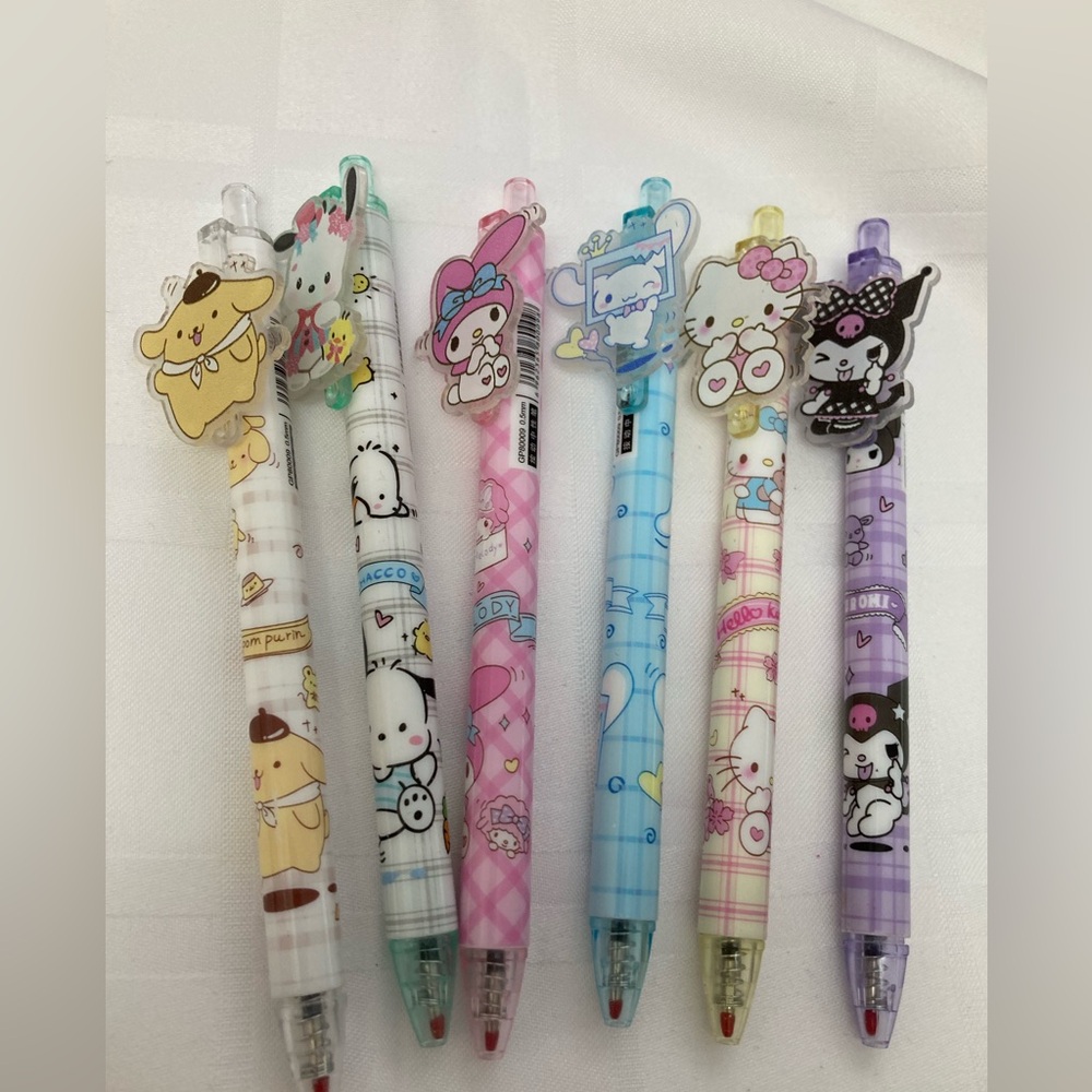 Sanrio Character Gel Pens Set